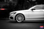 Mercedes-Benz C250 AMG Line on Vossen Wheels (VWS-2) 2016 года